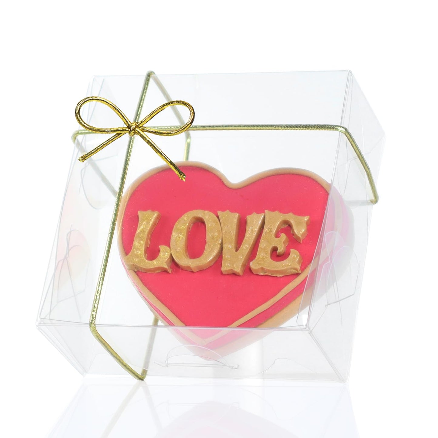 RomanticBaking 3¼"x3¼x1½50PCS Full Clear Cookie Boxes Soap Boxes Chocolate Truffle Boxes,Donut Boxes Macaron Boxes Mini Bakery Boxes Brownie Box Chocolate Covered Strawberry Boxes