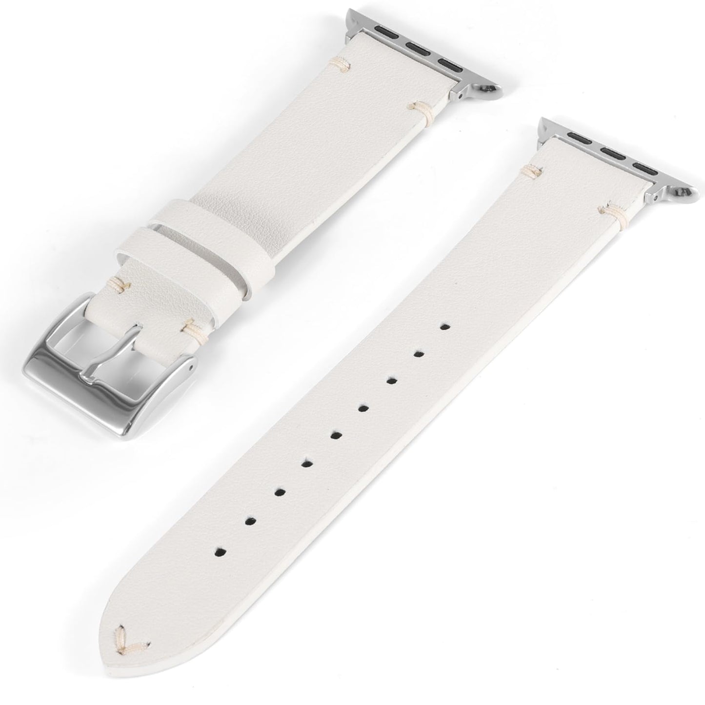 Top Grade Nappa Leather Bands Compatible with Apple Watch Band 44mm 45mm 46mm 49mm 42mm 41mm 40mm 38mm, Business Casual Watch Replacement Straps for Men Women iWatch Ultra SE 11 10 9 8 7 6 5 4 3 2 1