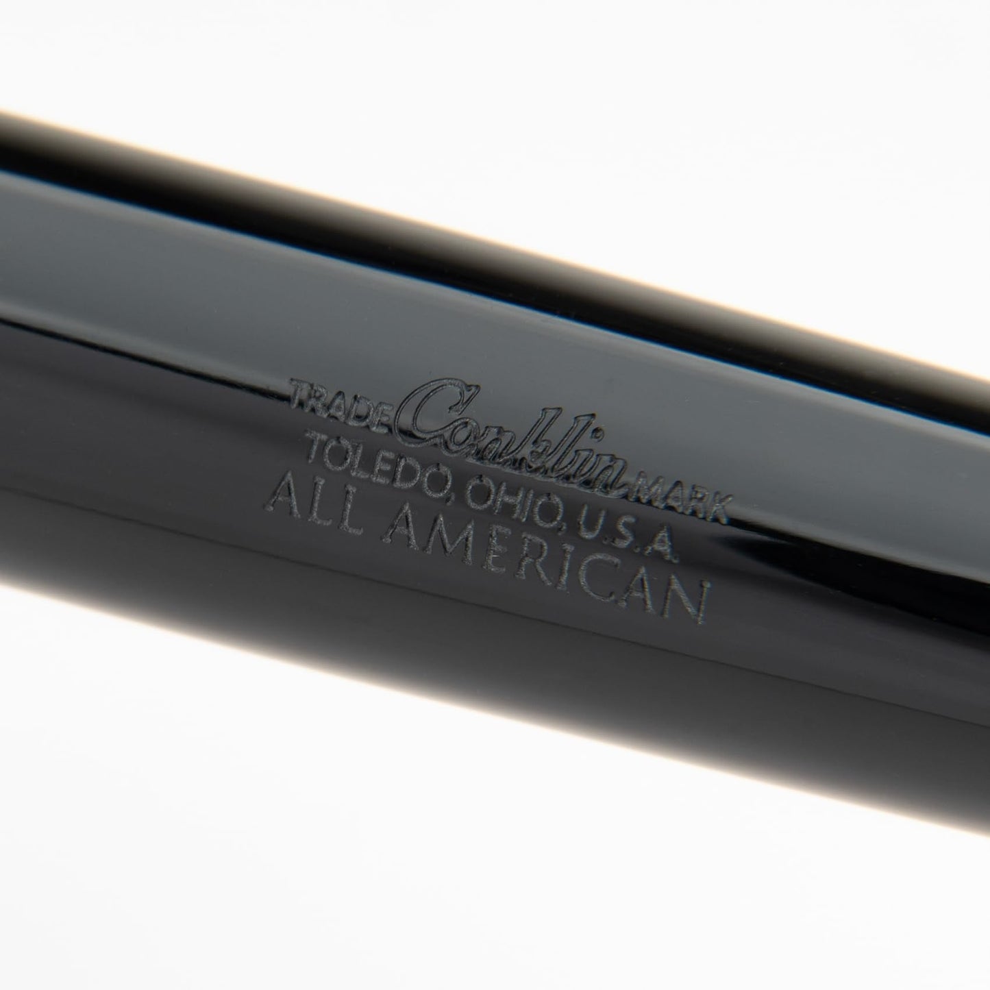 Conklin All American Fountain Pen in Black – Medium Nib, Timeless Design & Premium Craftsmanship – Ideal Gift for Professionals & Collectors