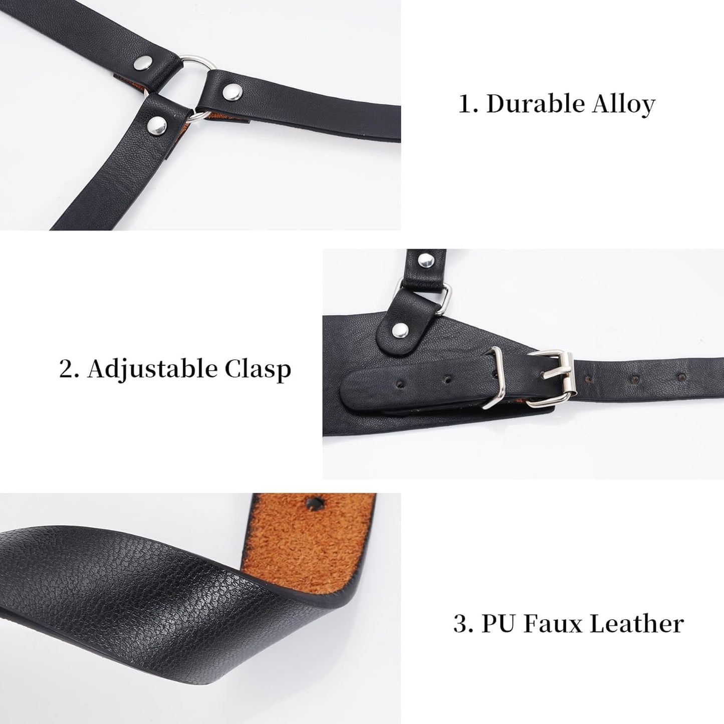 MICKAIER Punk Women's Belt, Fashion Women's Waistband Outerwear Outerwear Black Corset Belt, Adjustable (Fit for Waist Size 28''-33'')