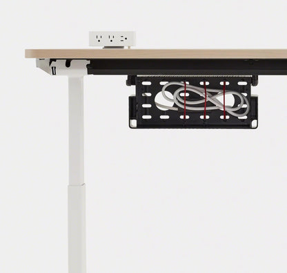 Steelcase Universal Cable Management Kit - for Office Desk - Desk Cord Organizer - Cable Management & Cord Hider - Wire Solution - Powerstrip Sold Separately - Small