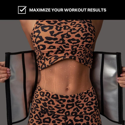 Vapor Define Band - Sweat Waist Trainer with ThermaTech Fabric | Stomach Wrap for Weight Loss & Workouts