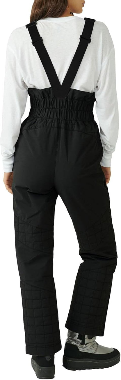 Womens Insulated Waterproof Snow Pants | Winter Ski Bibs S-2XL