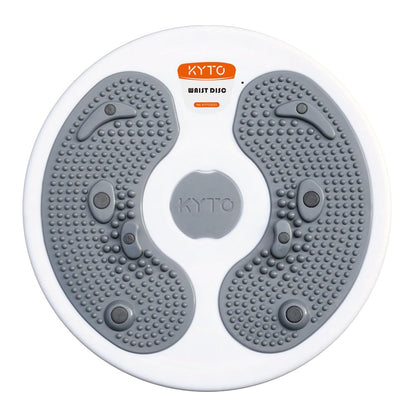 KYTO Waist Twister Disc - Core Ab Workout Board for Waist Sculpting & Slimming, Foot Massage Twist Board, Portable Home Office Fitness Equipment for Muffin Top & Body Shaping