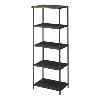 Yamazaki Home Kitchen Appliance 3 tier Storage Rack-Standing Organizer Shelves, One Size, Black