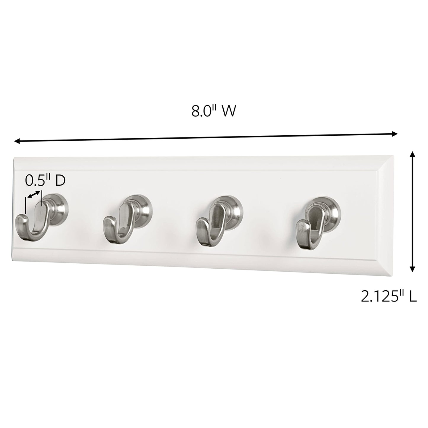 Command HOM-18Q-ES Key Rail, 0, Quartz
