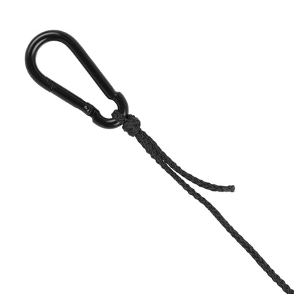 Allen Company Hoist Rope, 25-Feet Long, Black