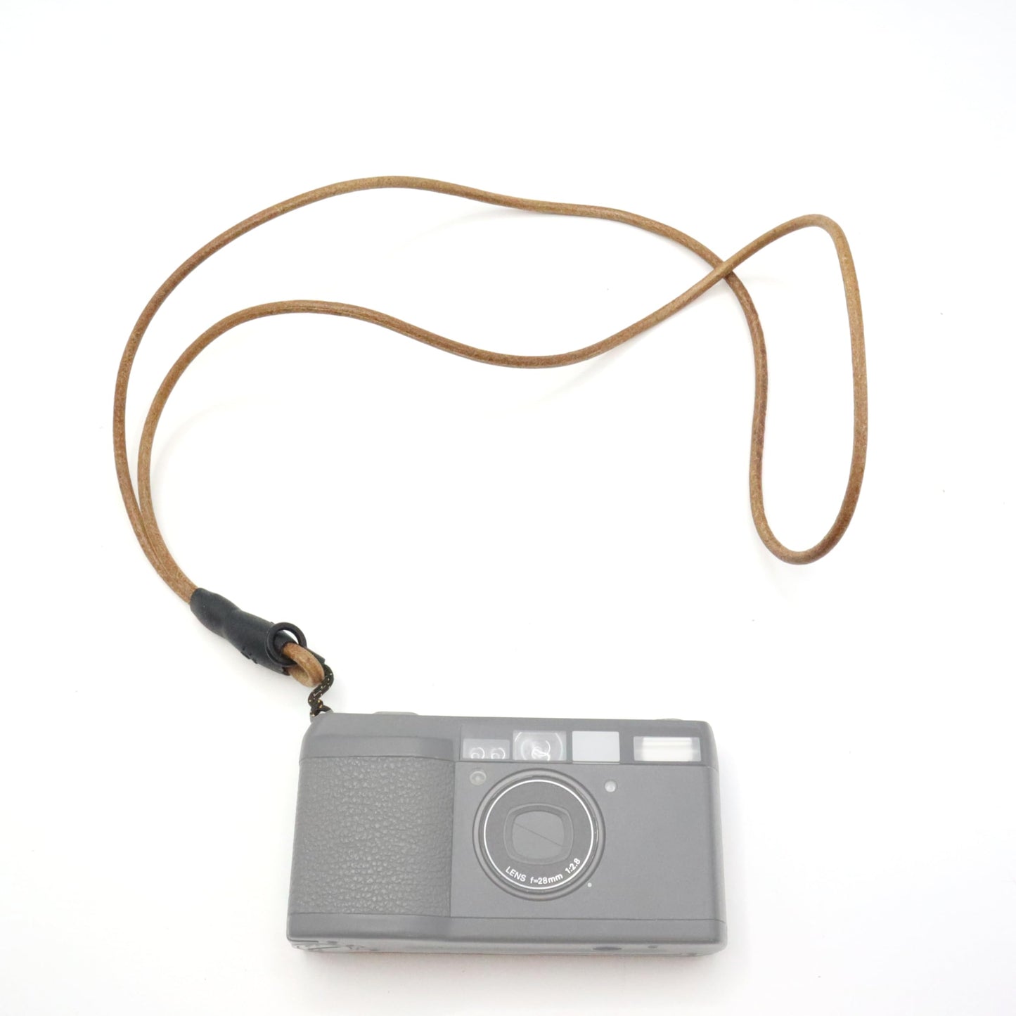 SNLxStudioz Genuine Leather Camera Strap - Scratch-Free 1mm Micro-Loop Neck & Shoulder Cord - Minimalist Crossbody Lanyard for Ricoh GR IIIx, Sony RX100 VII, Canon G7X & iPhone 15 Pro