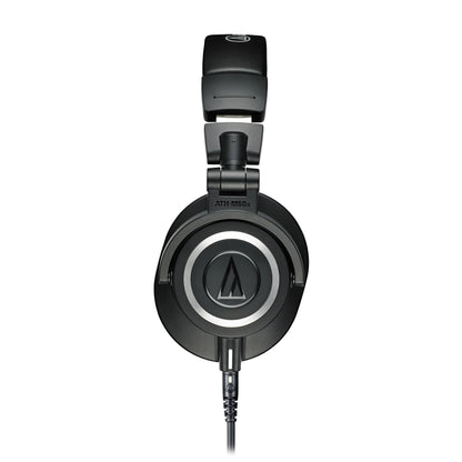 Audio-Technica ATH-M50X Professional Studio Monitor Headphones, Black, Professional Grade, Critically Acclaimed, with Detachable Cable