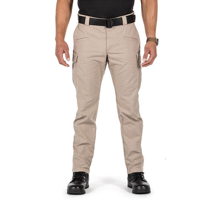 5.11 Tactical Men's Icon Professional Work Cargo Pants, Straight Fit, Modern Look, 8 Pockets, Style 74521ABR, Black, 38W x 30L