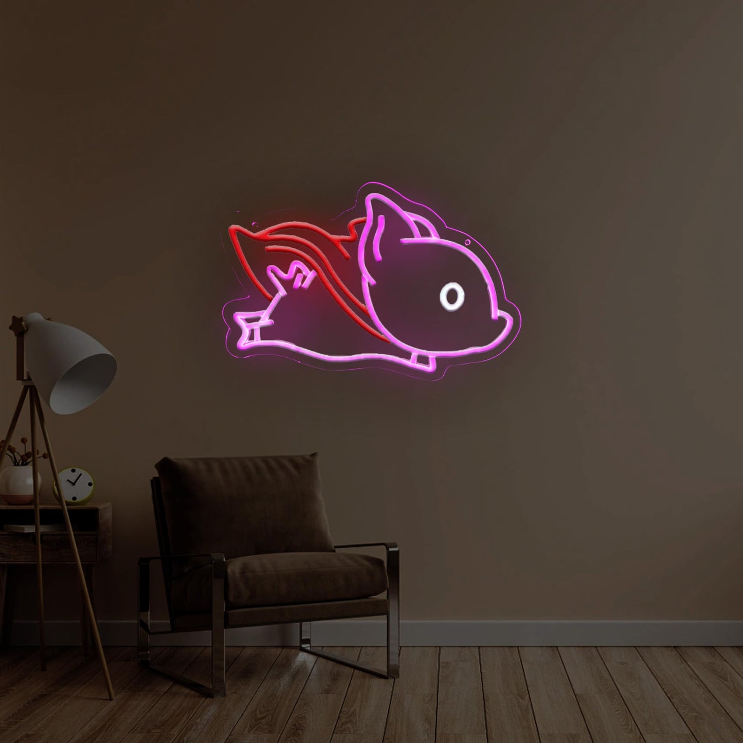 Superhero Cape Fly Pig Neon Sign Neon Pig Light Up Sign For Wall Decor Home Decor Neon Light USB Powered LED Light Up Signs Room Decor