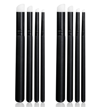 UNIMEIX Mini Blending Brushes for Card Making, Dry Miniature Painting Set Background Blender Paint Brushes Small Detailed Paint Brushes (12 Pack)