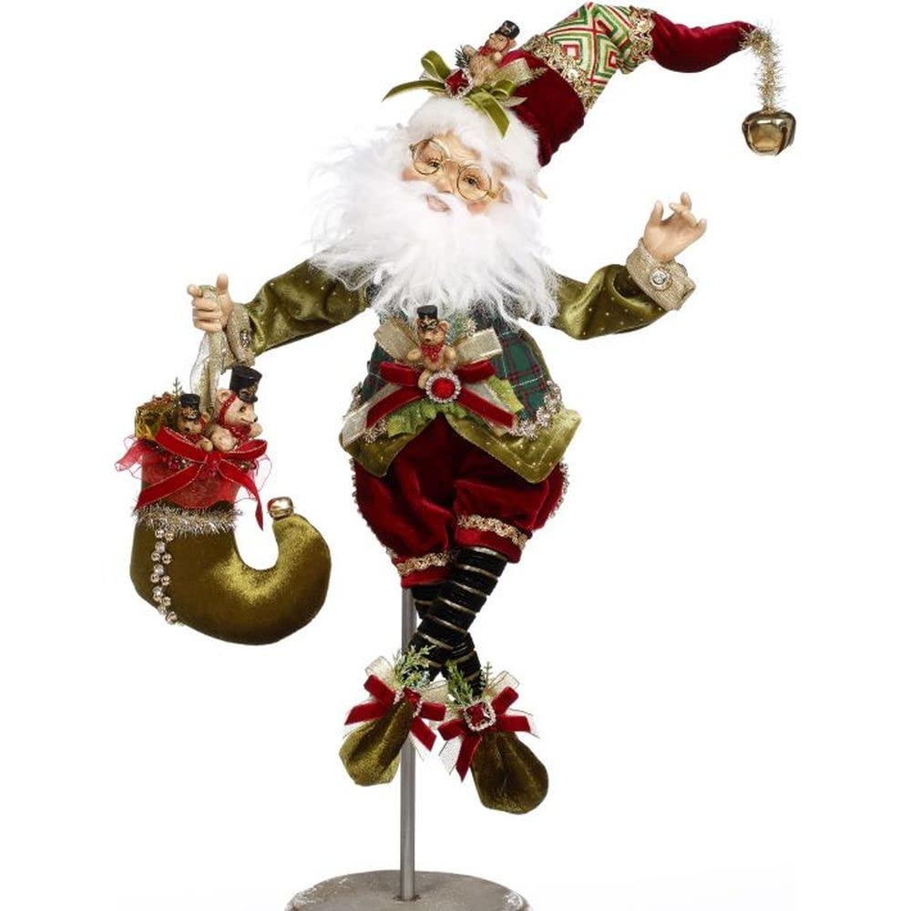 Mark Roberts Christmas 2023 North Pole Stocking Maker Elf, Medium - 19 Inches
