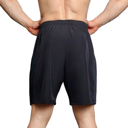 Gaglg Men's 7" Athletic Shorts 2 Pack Quick Dry Workout Running Shorts with Zipper Pockets Black/Green,Large