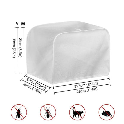 ASQVTIFE Christmas Snowman 4 Slice Toaster Cover Christmas Kitchen Decor Cute Dog Toaster Covers 4 Slice Wide Slot Toaster Oven Covers for Kitchen Counter Foldable Accessories