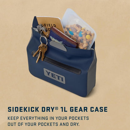 YETI Sidekick Dry 1L Gear Case, Black