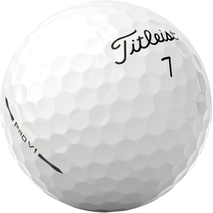 Custom Titleist Pro V1 High Number Golf Balls - 2025 Model (Monogram)