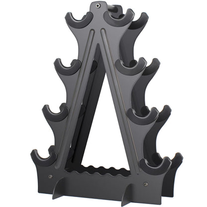 Dumbbell Rack 4 Tier Weight Rack for Dumbbells Compact Dumbell Rack Stand Only for Home Gym Weight Stand, (Rack ONLY)