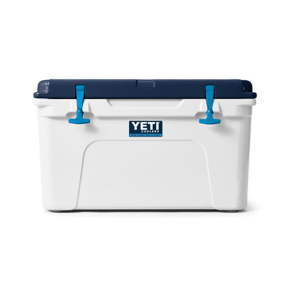 YETI Tundra 45 Cooler, White/Blue