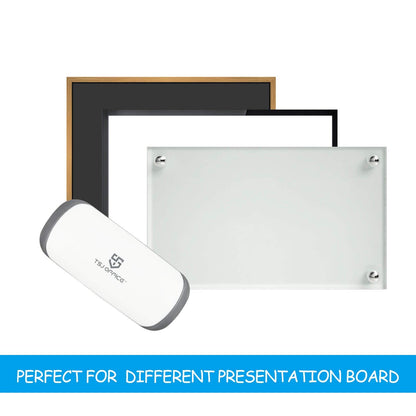 Magnetic Dry Erase Board Eraser - Whiteboard Eraser with Strong Magnet Enough for Glass Whiteboard, Fridge Calendar, Felt Bottom Surface