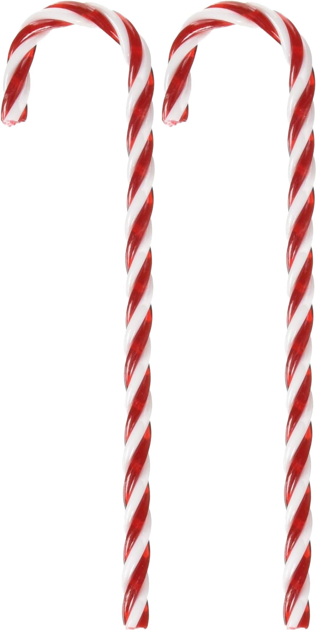 Kurt Adler 7-Inch Candy Cane Christmas Ornament Set of 12 (Pack of 2)