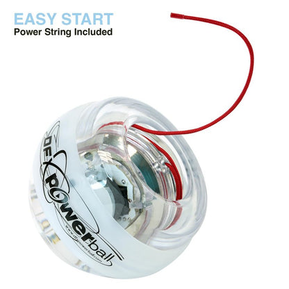 DFX Powerball EDGE – LED Gyro Trainer with Color-Changing Lights that Increase with Resistance, Ideal for Grip, Wrist & Forearm Strength