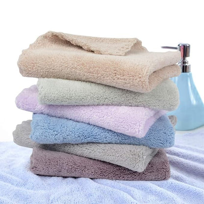 SUNLAND Microfiber Face Cloth Reusable Makeup Remover Facial Cleansing Towel