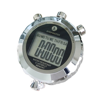 Metal Stopwatch with Backlight, 0.01 Second Timing Stopwatches Timer, 2 Lap Memory for Sports Coach Running Basketball