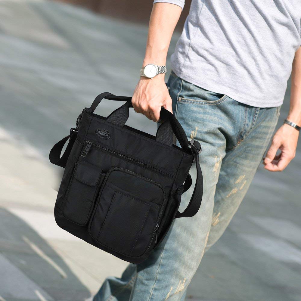 AlwaySky Crossbody Messenger Bag Business Sport Travel Multifunctional Shoulder Bag Laptop Bag Men Women