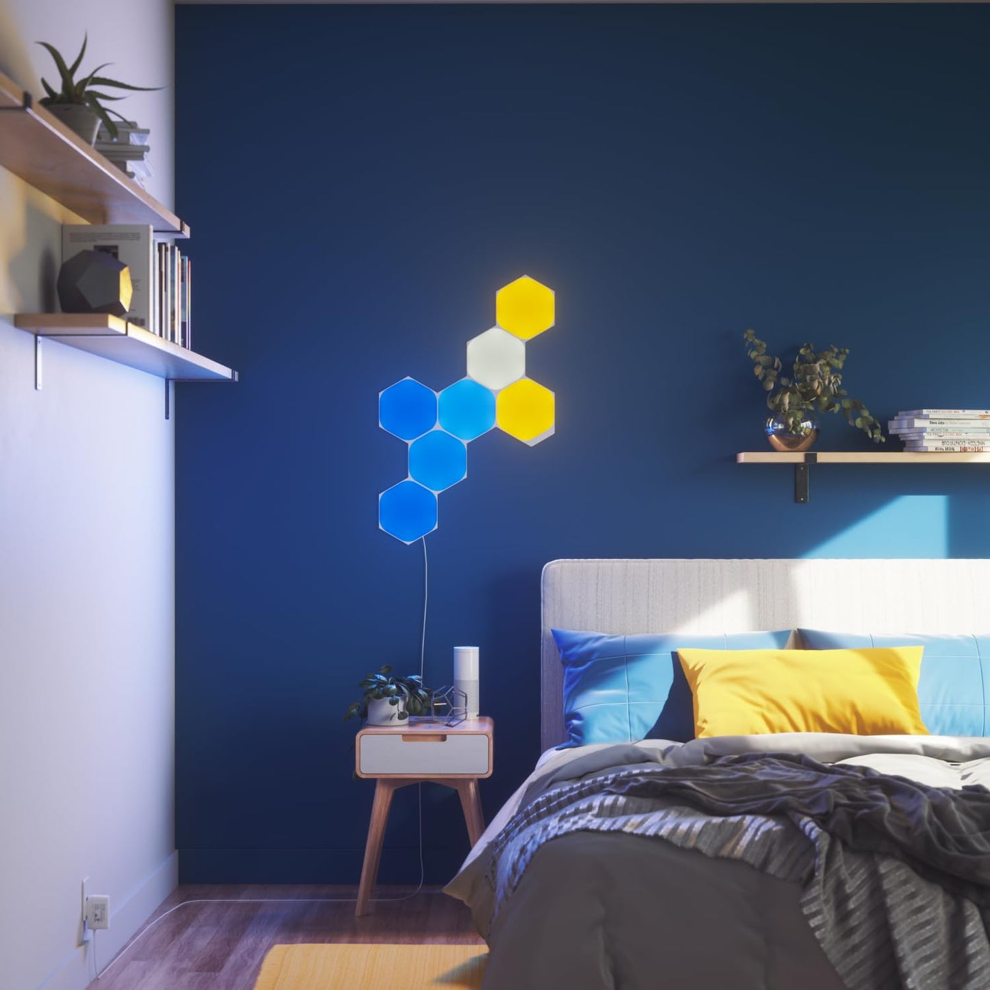 Nanoleaf Shapes Hexagons Smarter KIT 7 Panels - Multicolor