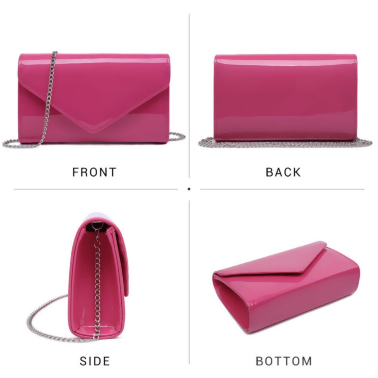 Dasein Women Evening Bags Formal Clutches Wedding Purses Party Dressy Clutch Bag Purse Cocktail Prom Handbags