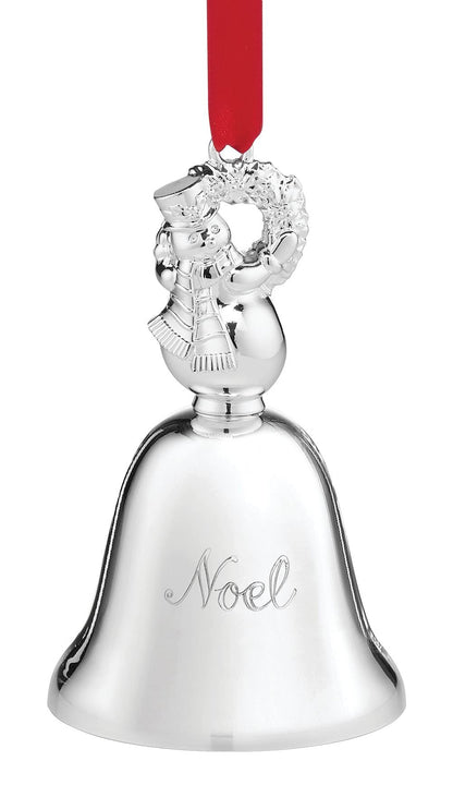 Reed & Barton 892404 41st Edition Noel Silverplated Bell Ornament, Christmas