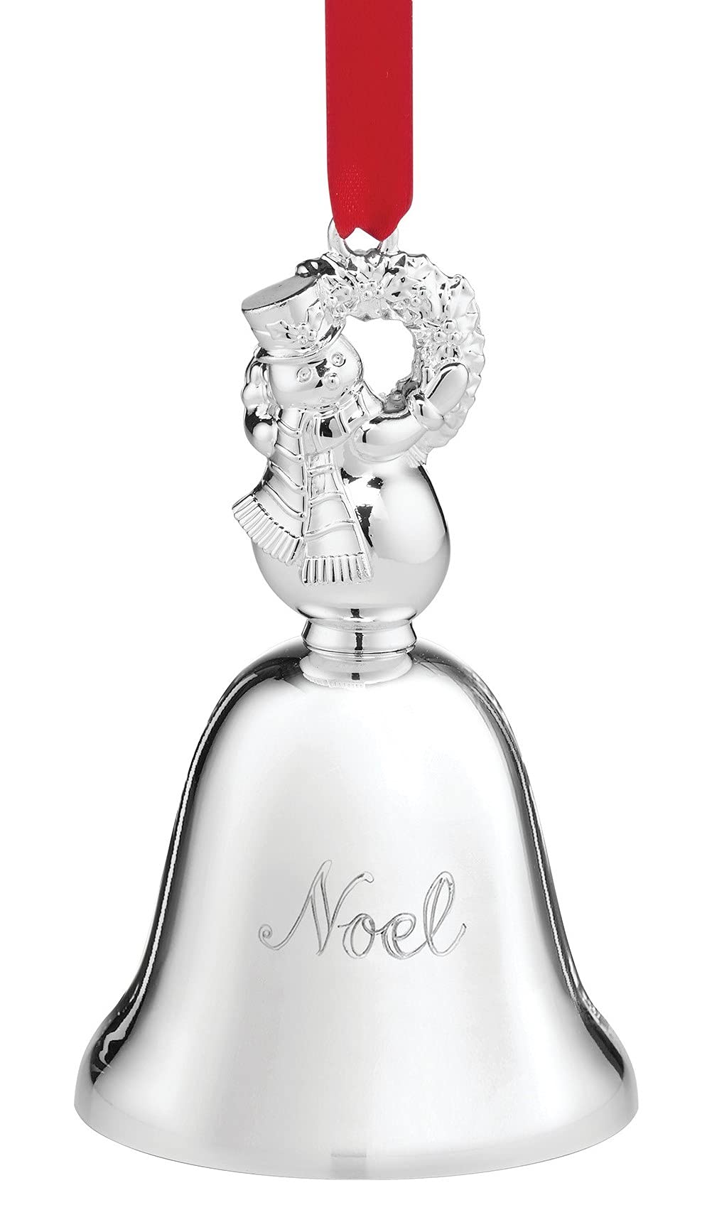 Reed & Barton 892404 41st Edition Noel Silverplated Bell Ornament, Christmas