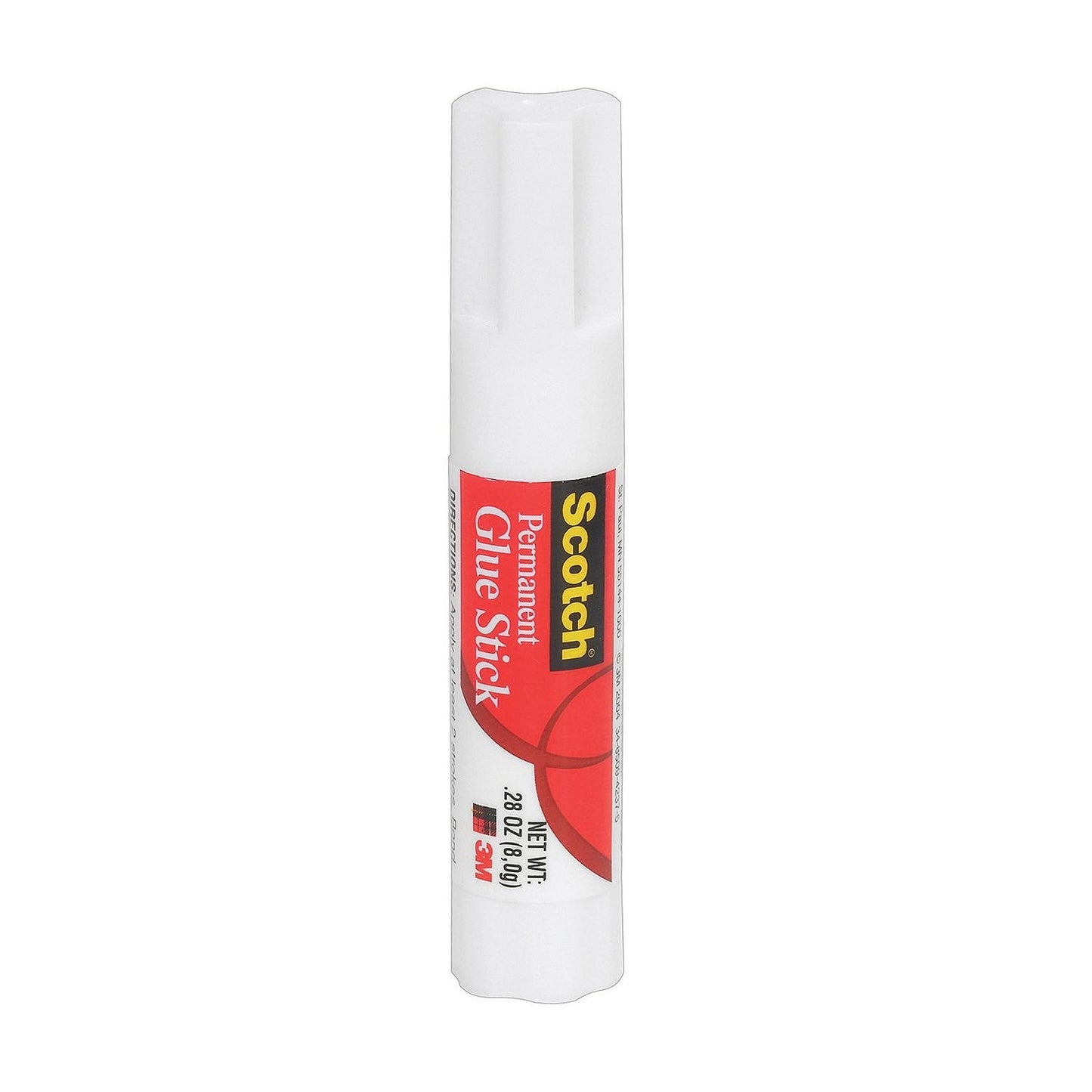 Scotch Permanent Glue Stick, 0.28 oz, 24-Pack, Clear – Acid-Free, Photo-Safe Adhesive for Crafts, Scrapbooking, and Office Projects