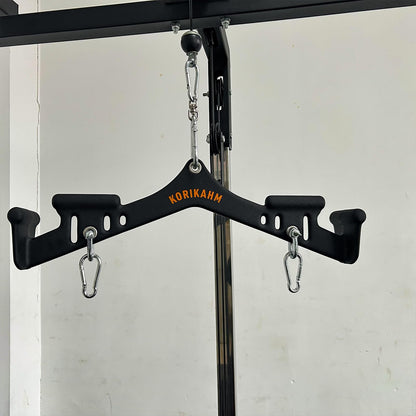 KORIKAHM Multi-Grip LAT Pulldown Attachments, LAT Pull Down Bar, Cable Machine Attachment for Back Muscles Training, Tricep Strength Training Bars Gym Handles for Home Gym Fitness (KOR04)