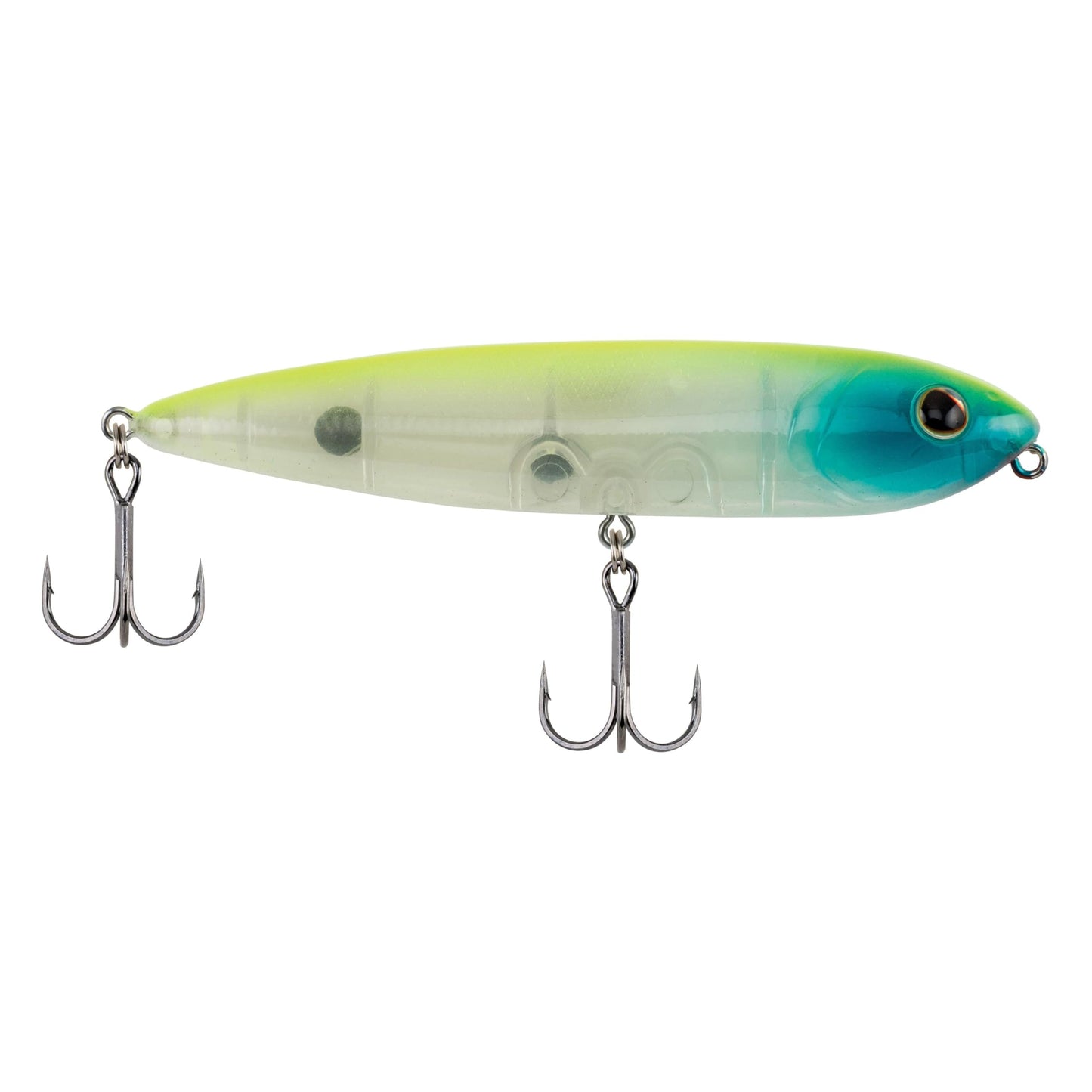 Berkley J-Walker 100 Topwater Fishing Hard Baits, Chrome, 100mm - 1/2 oz