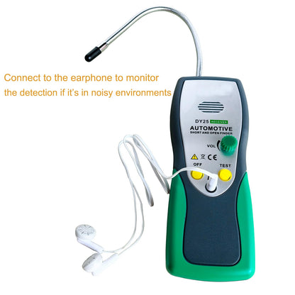 Vanlison Professional Automotive Circuit Tracer - 6-42V Short & Open Finder with Adjustable Probe | Car Wire Tracker for Short Circuit Detection, Broken Wires & Current Leaks | Electrical Diagnostic