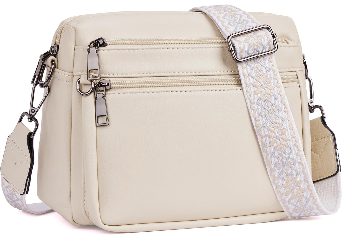 ATERITSSI Crossbody Purses for Women Trendy,Vegan Leather Crossbody Bags,Cell Phone Camera Shoulder Handbags with Card Slots