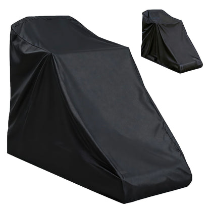 Non-Folding Treadmill Cover, dustproof and Waterproof Cover, Oxford Cloth Waterproof Sunscreen Cover (Black)