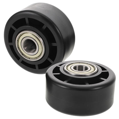 Toddmomy Fitness Equipment Universal Wheel 2.75 Inch Durable Gym Roller Replacement for Treadmills Exercise Bikes Easy Diy Installation Smooth Rotation
