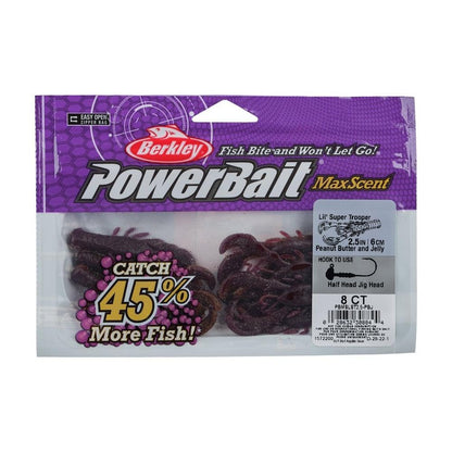 Berkley PowerBait MaxScent Lil' Super Trooper Fishing Soft Bait
