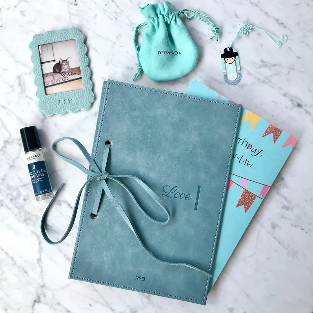 SIMPLY RSB Greeting Card Organizer Kit, Premium Vegan Leather, Transform Your Greeting Cards into a Forever Greeting Card Binder/Book/ Holder and Greeting Card Keeper