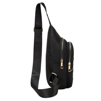 Crossbody Sling Bag Small Sling Backpack, Cross Body Bag Chest Bag for Women Men Travel Hiking Daypack