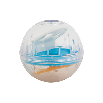 Pet Zone IQ Treat Ball Interactive Dog Ball - 3" Puzzle Treat Dispenser, Durable, Slow Feeder, for All Dog Breeds, Toys to Keep The Busy and Enrichment