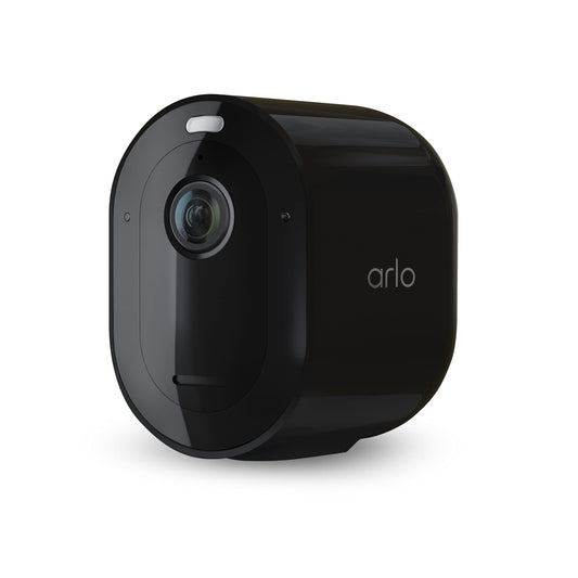 Arlo Pro 5S Spotlight Security Camera 2K HDR | Outdoor | Wireless | Dual-Band Wi-Fi Connects to Strongest Network |12X Zoom, 2-Way Audio, Siren, Color Night Vision,Live Stream(White, 4 Cameras)