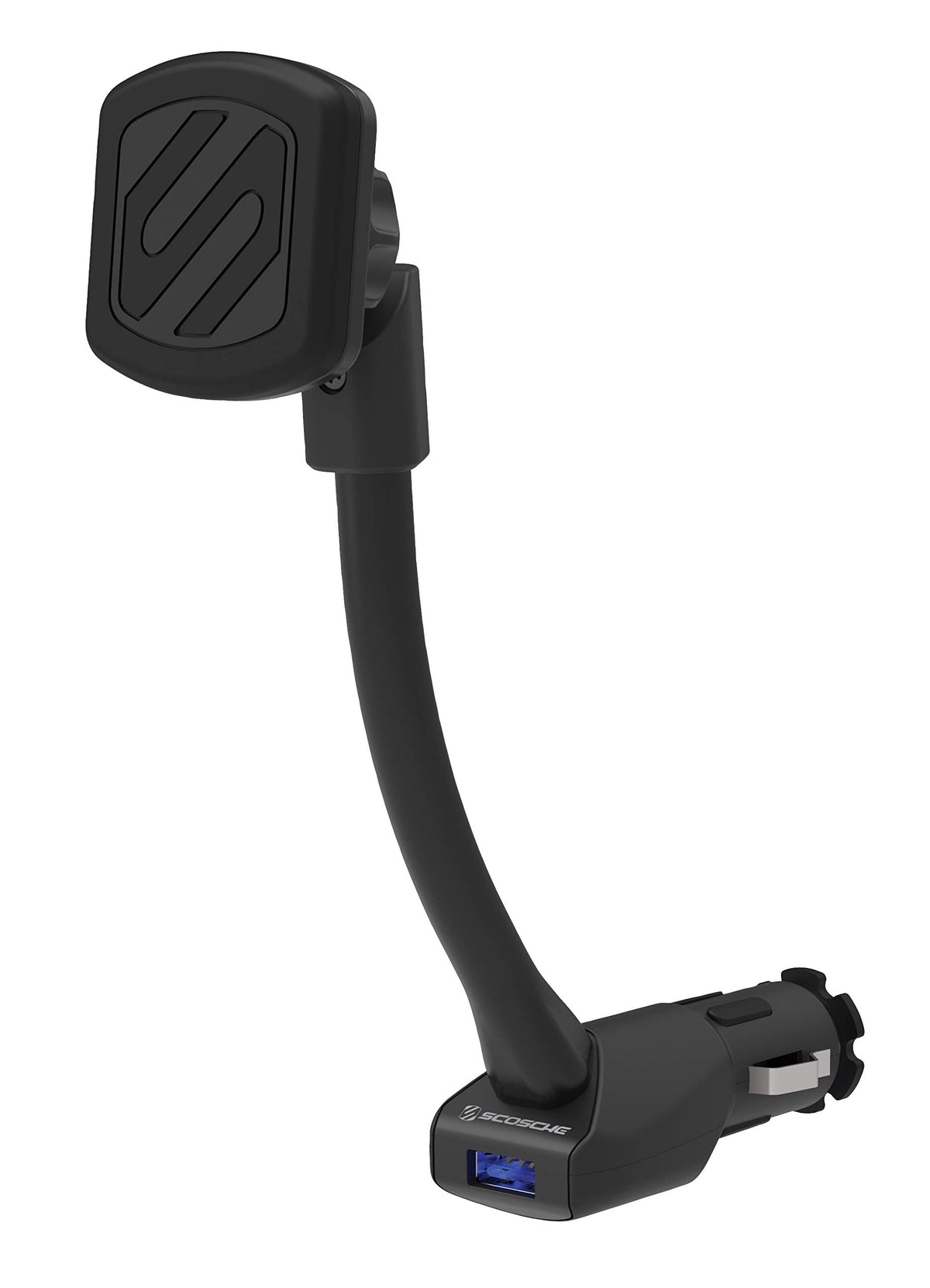 Scosche MAGWDM MagicMount Magnetic Car Phone Holder - Strong Magnet Mount for iPhone and Android - Secure Magnetic Cell Phone Mount for Window/Dash - Universal 360° Adjustable Mobile Cellphone Holder