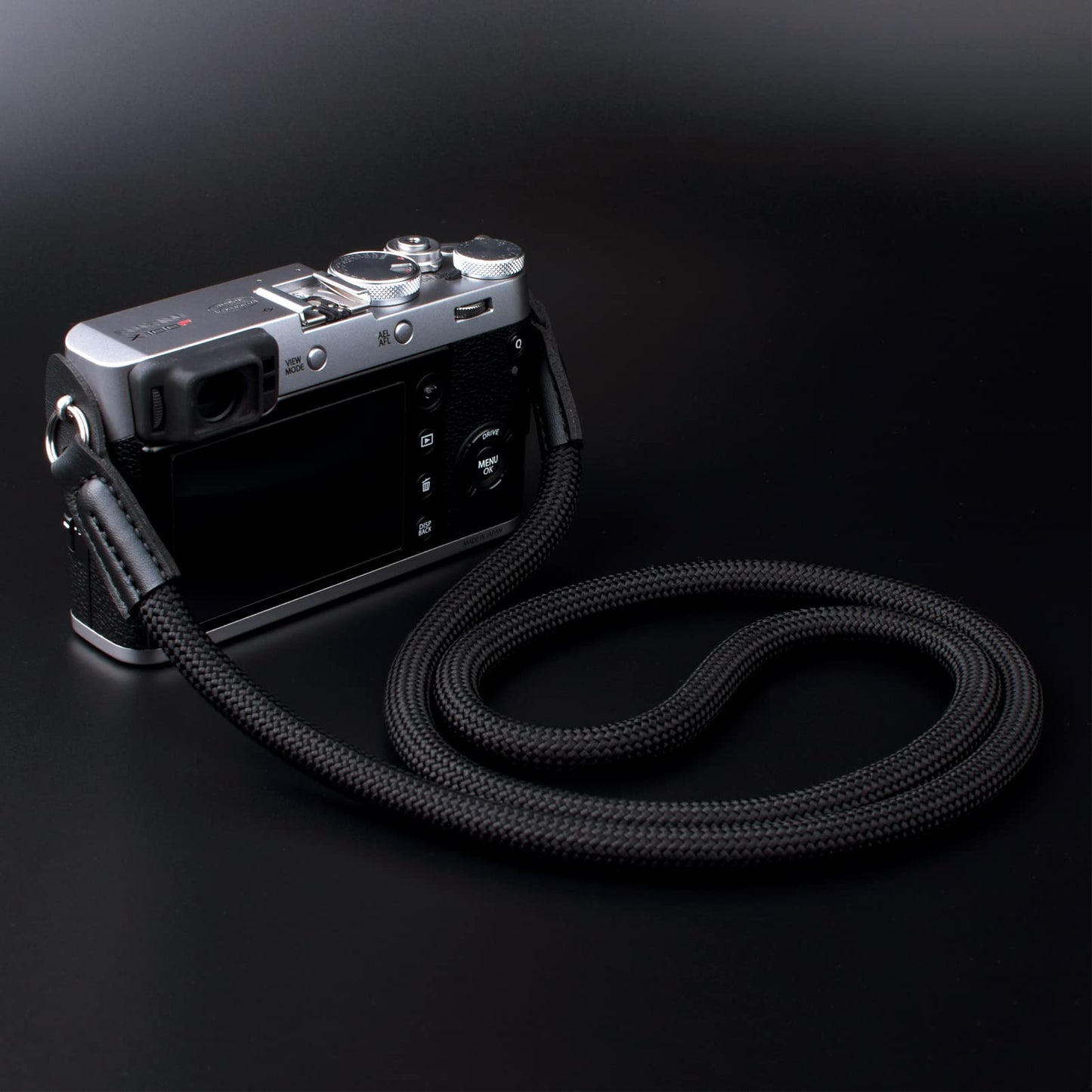 VKO Camera Strap,Climbing Rope Camera Strap for DSLR SLR Mirrorless Camera Neck Shoulder Strap 120cm Black