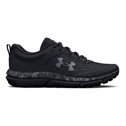 Under Armour Men's Charged Assert 10 Shoes, (001) Black/Black/Pitch Gray, 14