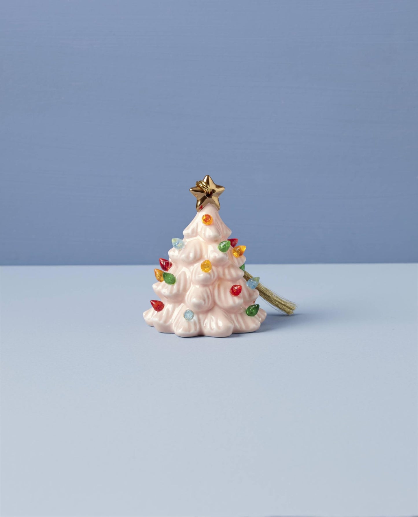 Lenox 896878 Treasured Traditions Pink Lit Tree Ornament