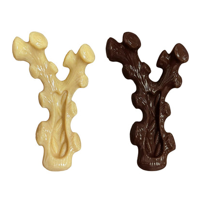 SIHRMIU 2 Pack Dog Chew Toys for Aggressive Chewers,Boredom and Stimulating Best Dog Toys for Medium/Large Breed,Tough Almost Indestructible Dog Bones for Teeth Cleaning and Training